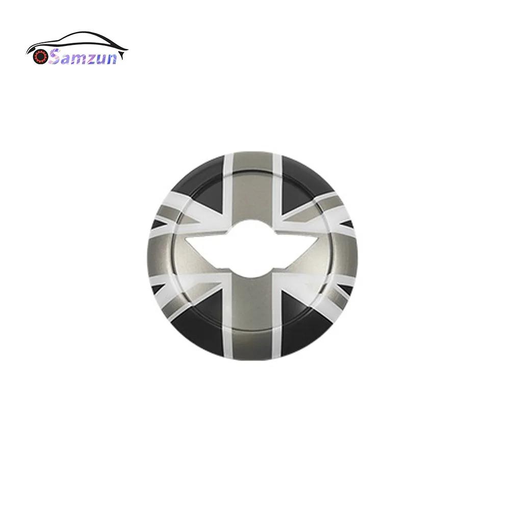 For MINI Cooper R50 R52 R53 Interior Trim Sticker Accessories Car Steering Wheel Center Cover Styling Decoration Middle Panel