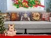 Christmas Pillowcase LED Glowing Christmas Decoration With Zipper
