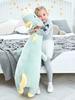 Non-Toxic Hug Pillow Pink Unicorn Plush Toy Giant Stuffed Animal Soft Long Pillow Sleepig Unicorn Blue Appease Doll For Kids Children Gifts