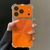 Applicable To iPhone17PRO Mobile Phone Case Four Corners Anti-drop All-inclusive Lens Apple 17 Aurora CD Pattern Protective Case 16