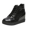 Women's Wedge Heel Lace Breathable Lace Up Shoes Fashionable Flat Soled Outdoor Casual Shoes Home Sandals for Women