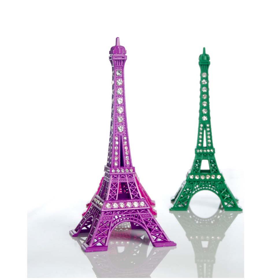 13cm Eiffel Tower Rhinestone Ornament: DIY Crystal Zakka Sticker