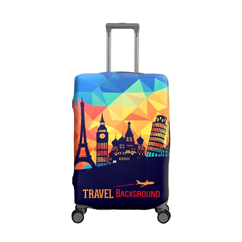 

Thickened Elastic Milk Silk Luggage Protective Cover - Dustproof & Scratch-proof Trolley Case Cover S (fits 18-21 inches)