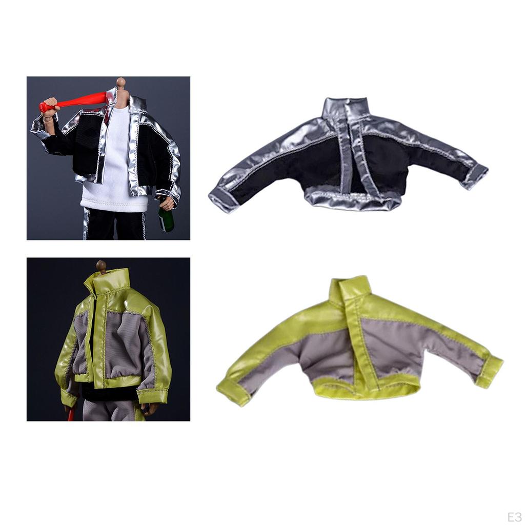 6 Inch Male Action Figure Coat for 1/12 Figures