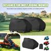 Riding Mower Cover, 54in  Lawnmower Covers For Outdoor, 210D Polyester Oxford Mower Cover Heavy Duty, Riding Tractor Cover