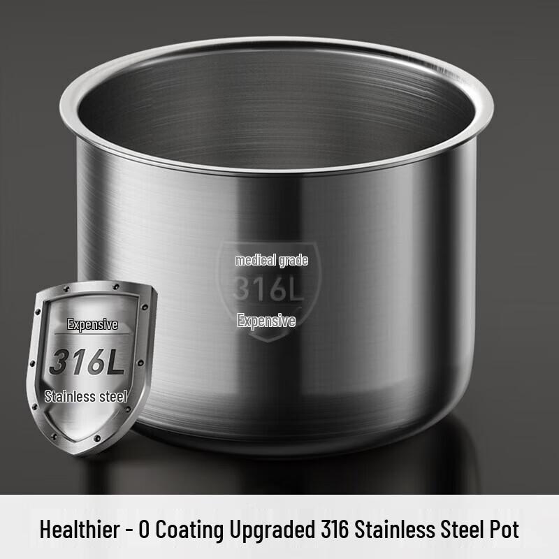 Joyoung 5L Smart Electric Pressure Cooker with 316L Dual Pots CN Plug (adapter Included)