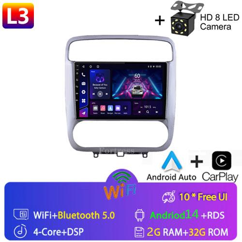 Fortress For Honda Stream 2000 - 2006 Car Radio Multimedia Video Player Navigation GPS Android No 2din 2 din dvd AT/MT