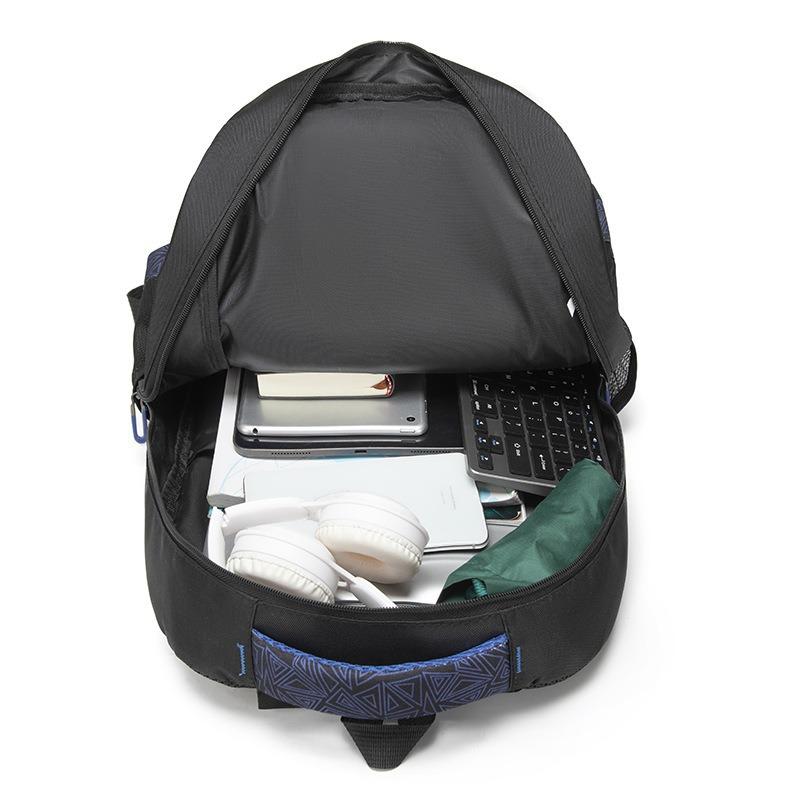New Simple Backpack Casual Large Capacity College Student Schoolbag Outdoor Travel Commuter Business Computer Backpack