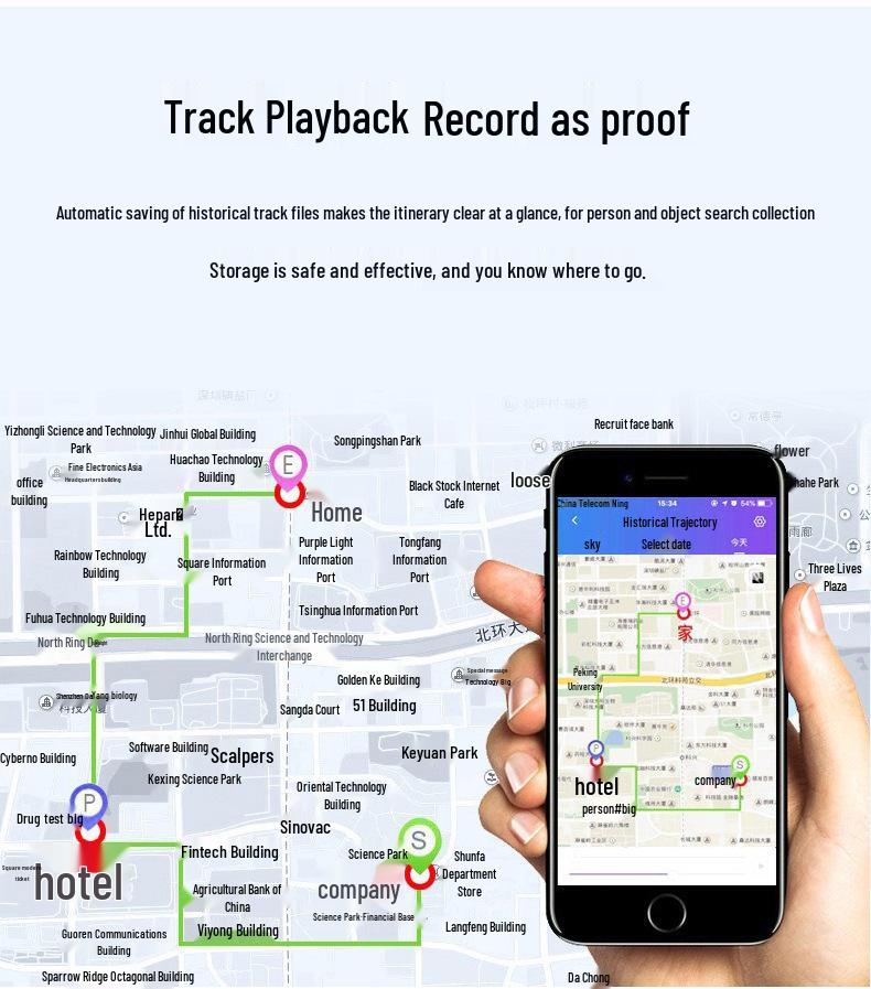 GF07 GPS Locator: Car, Elderly, and Child Anti-Lost Device with Strong Magnet