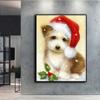 5D Diamond Painting Full Diamond Cute Little Animals Cat, Dog, Panda Diamond Painting Handmade Diy Diamond Mosaic Painting Home Decoration