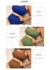 2026 Plus Size European & American High Waist Neck Tie Bikini Swimsuit for Women