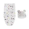 European & American Newborn Swaddle Wrap - Infant Sleeping Bag, Anti-Kick Quilt for Delivery Room