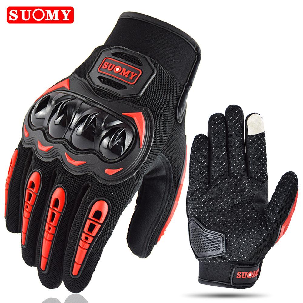 

Anti-drop and non-slip off-road motorcycle gloves M красный