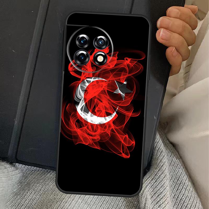 

Turkey Turkish Flag Case For OnePlus Nord 5 CE 2 3 4 Lite N20 N30 OnePlus 15 13 12 11 10T 10R 12R 13R 13T Cover OnePlus 9