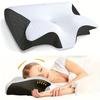Black Butterfly Shape Memory Foam Cervical Pillow Ergonomic Orthopedic Slow Rebound Neck Pain Support Pillow