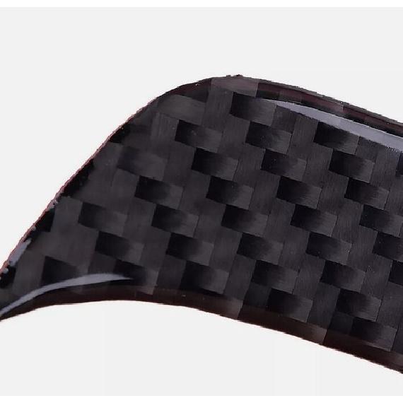 Carbon Fiber Steering Wheel Frame Cover Trim Fit For Chevrolet Malibu 2016-2024