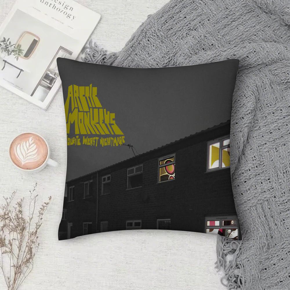 Singer A-Arctic M-Monkeys AM Album Pillow Case Cover Square Sofa with for pattern comfortable cushionsuitable of room