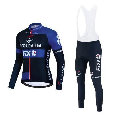 Cycling Suit Men's Long Sleeve Suit Bicycle Quick Drying Breathable Road Bike Cycling Suit