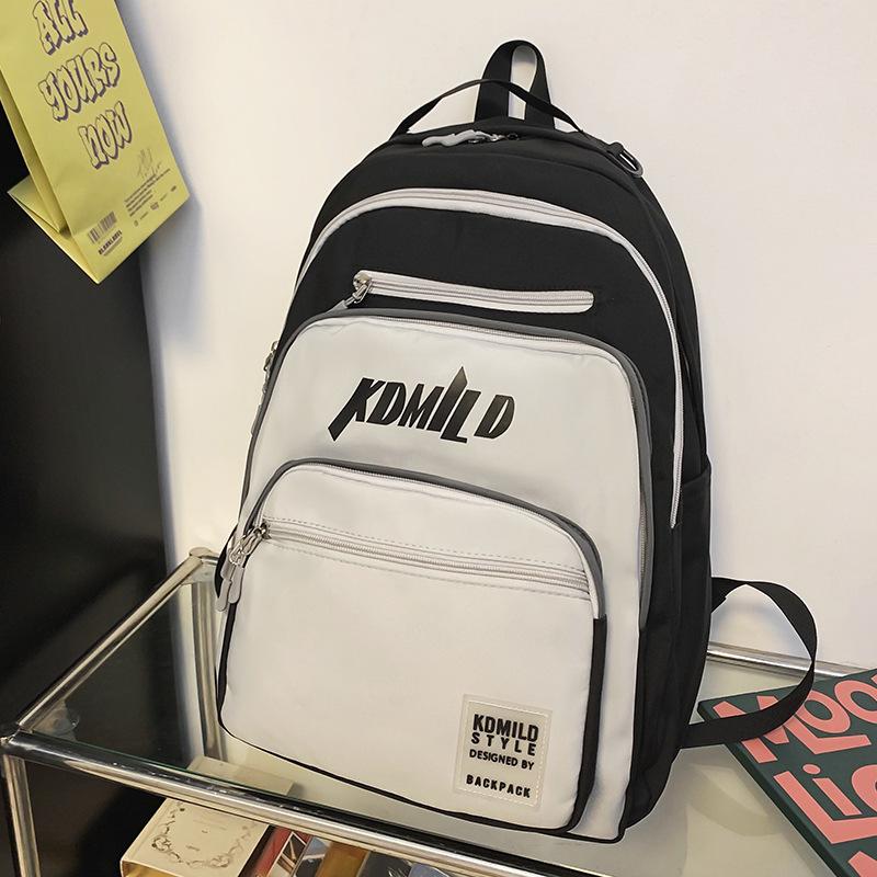 Primary School Girls College Students Junior High School Students High School Students Multi-layer Backpack Boy Backpack