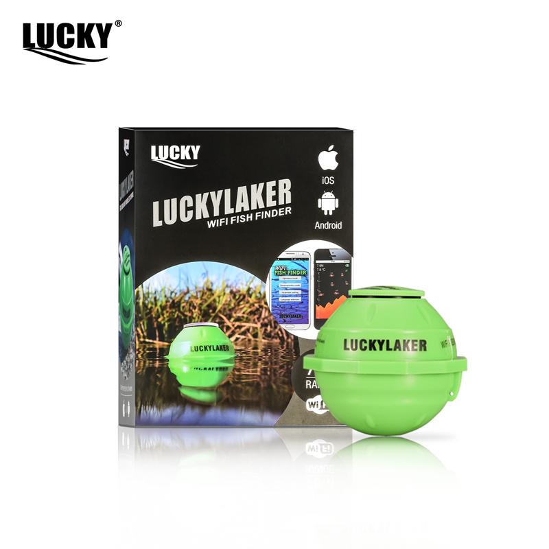 

LUCKY FF916 WiFi Enhanced Edition 120M Distance 45M Depth Wireless Fishing Suitable for iOS and Android Fish Finder зелений