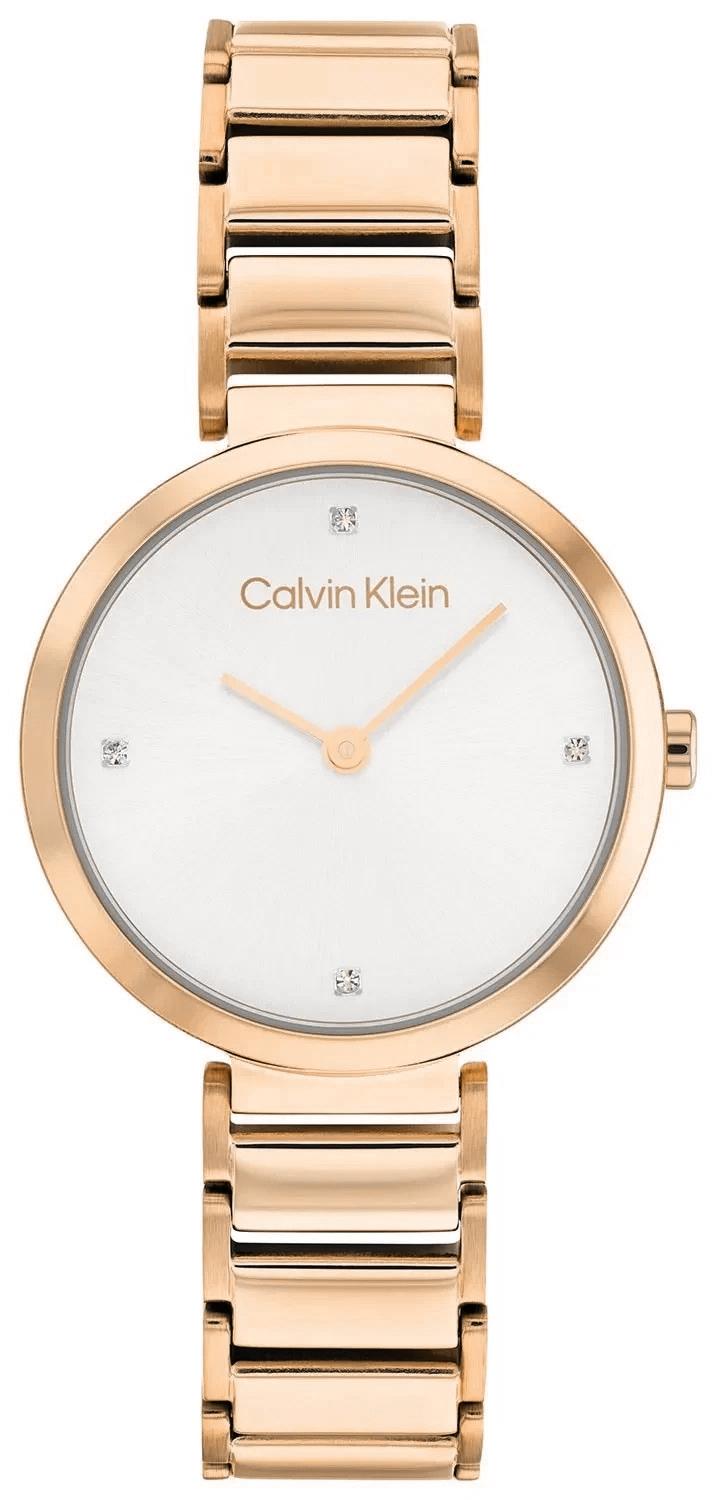 Montre Minimaliste à Barre en T pour Femme CALVIN KLEIN 25200140 + BOÎTE