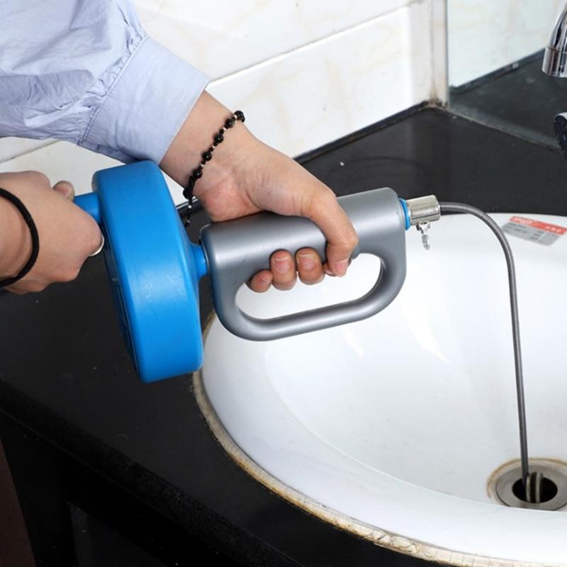 Plumbing Snake Drain Auger Flexible Sink Snake Pipe Snake Drain Clog Remover for Bathroom Kitchen Sink /Shower Drain