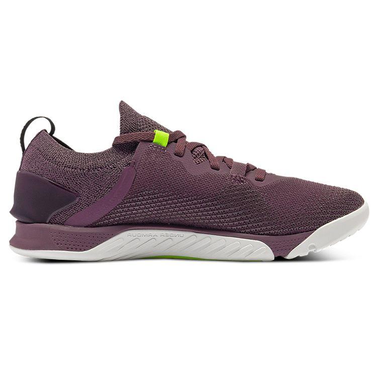 Under Armour TriBase Reign 3 Lightweight Breathable Comfortable Low-Top Training Shoes Women Sneakers Purple 3025125-501