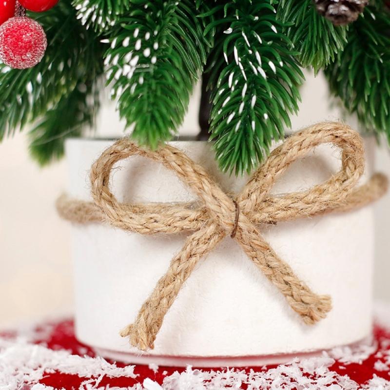 Artificial Christmas Trees Small False Tree For Home Office Desktop Holiday Decoration Party Supplies