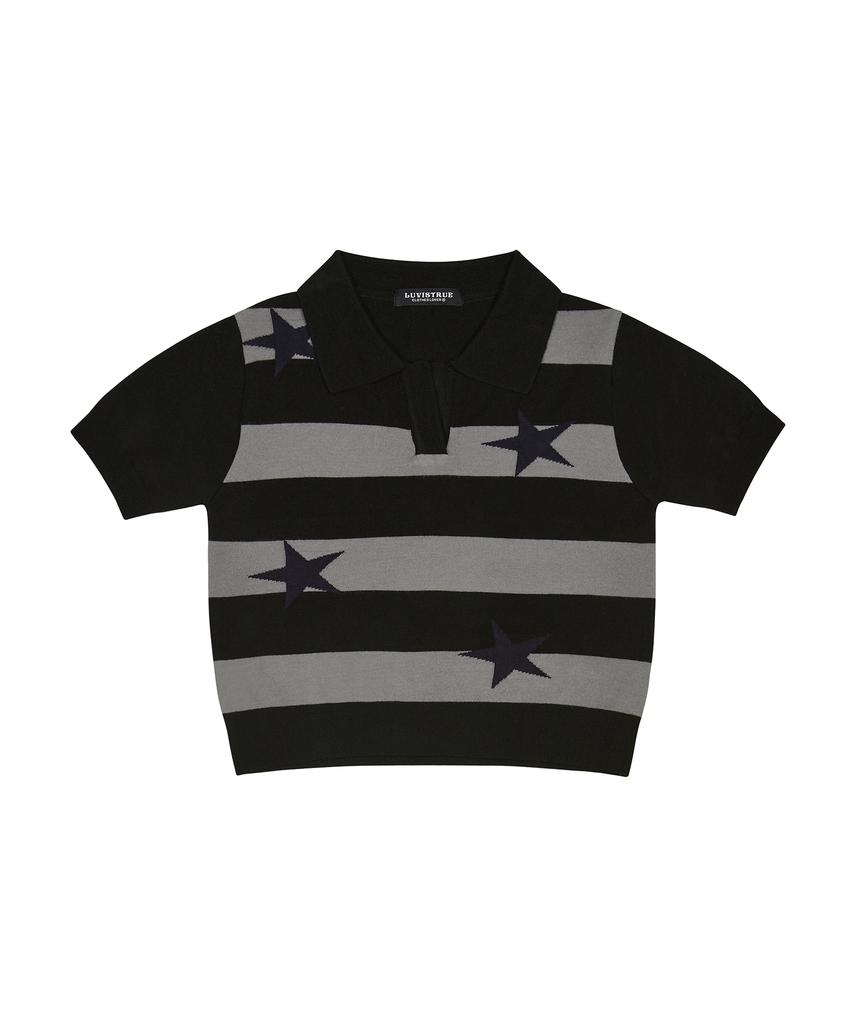 LUVISTRUE Py Star Collar Knit(Black)