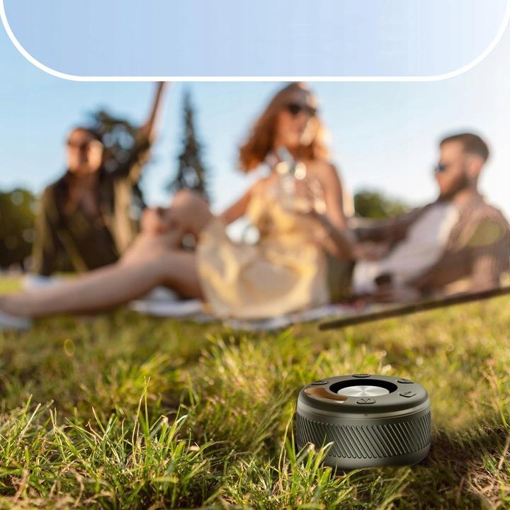 Led Bezprzewodowy Przenośny Łazienkowy Głośnik Bluetooth 5.3, Wodoodporność