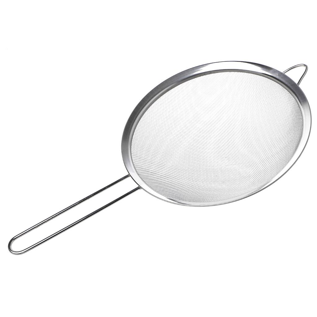 Kitchen Stainless Steel Flour Tea Strainer Mesh Colander Sieve Filter Sifter