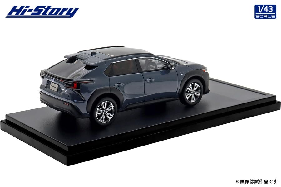INTERALLIED Hi Story 1/43 Subaru Solterra ET-HS (2023) Hyper Mist Gray Pearl Finished Model HS503GY