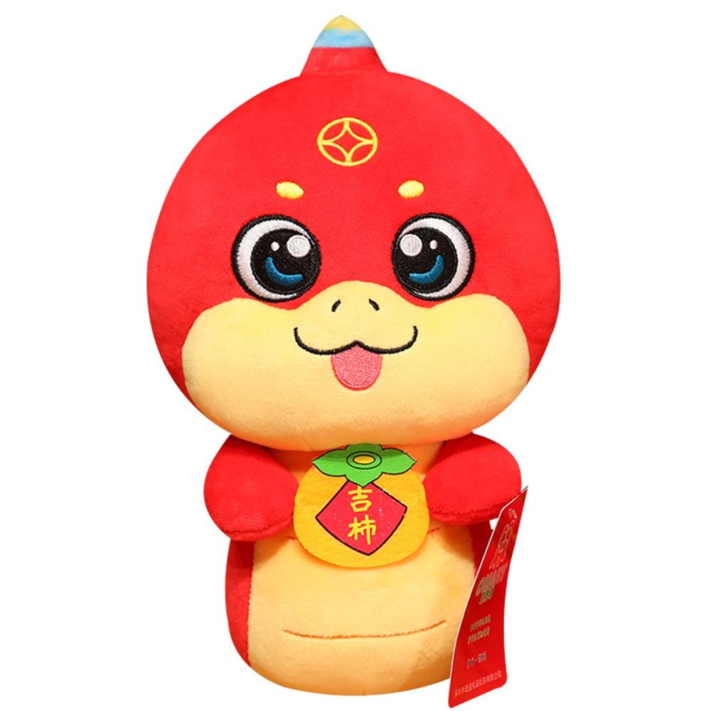 Cute Zodiac Blessing Snake Doll Soft Lucky Snake Doll Plushies  Company Annual Meeting