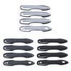 Car Door Handle Scratch Protector 4PCS Carbon Fiber Car Door Handle Protector Accessories for Corolla Cross 2022