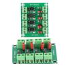 3.3V/5V To 3.6V/24V 4 Channel Voltage Converter Optocoupler Isolated Board Adapter Module Strong Anti-Interference for Isolation Control and Voltage