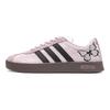 Adidas Neo Vl Court Margaret, Amber Leather Low top Skateboard Shoes Unisex Light Pink HQ1802(Team189-)