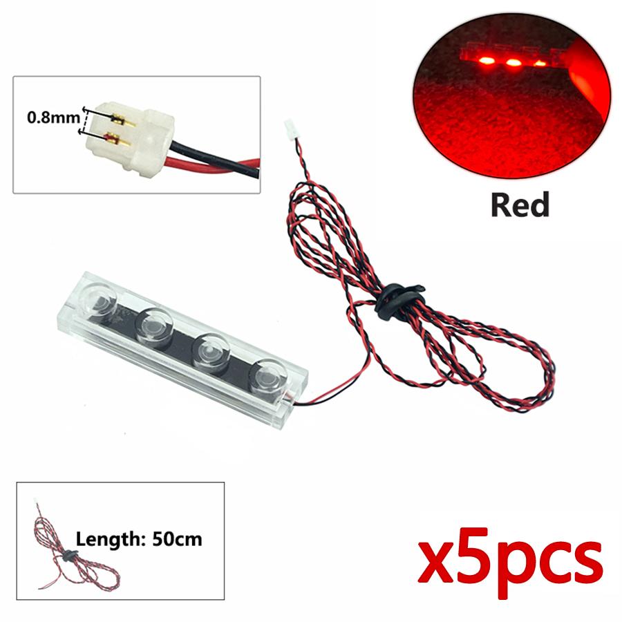 DIY 0.8mm Pin 1x1 1x2 1x4 Length 50cm SMD LED 2835 Remote Control Building Block Flash Lamp City Street Light Bricks