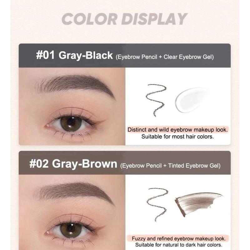 Judydoll - Duo Eyebrow Pencil - 3 Colors