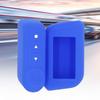 Car Key Case Silicone Black Red Blue Car Key Fob Case Cover Holder Shell For Starline A93/A63 Russian Version (1-pk)