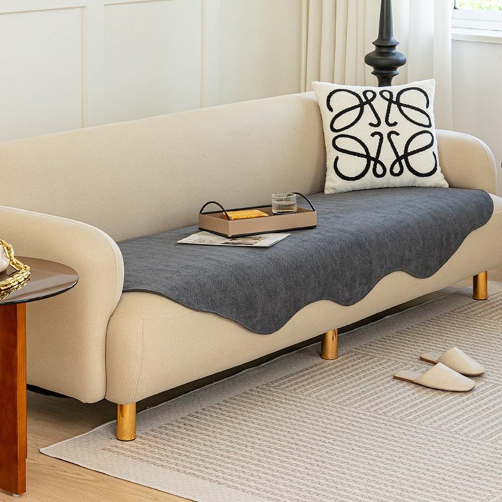 

2025 новый диванная подушка неправильной формы, нескользящая подушка для сиденья, ткань для дивана в стиле легкой роскоши, высококлассное ощущение, универсальная для всех сезонов 70*70cm