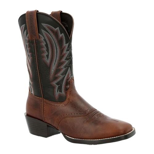 Durango Herren Westward Vollnarbenleder Cowboy Stiefel
