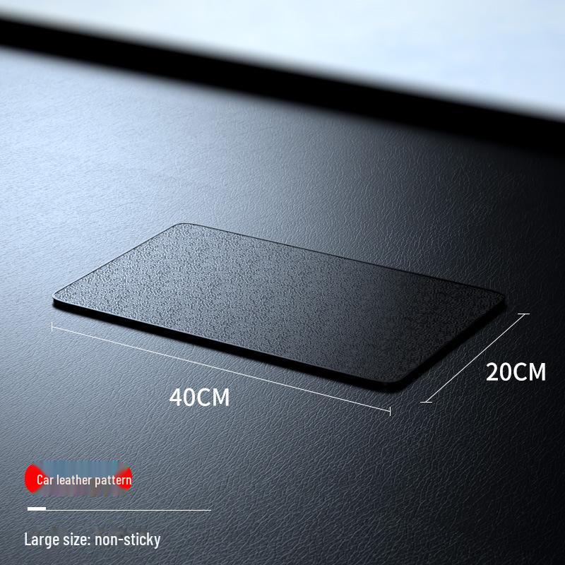 Bil Anti-Slip Matta: Telefonhållare, Prydnader, Förvaring, Solskydd och Värmebeständighet.