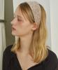 S'Secondo Johanna Tweed Wide Headband_2 Colors