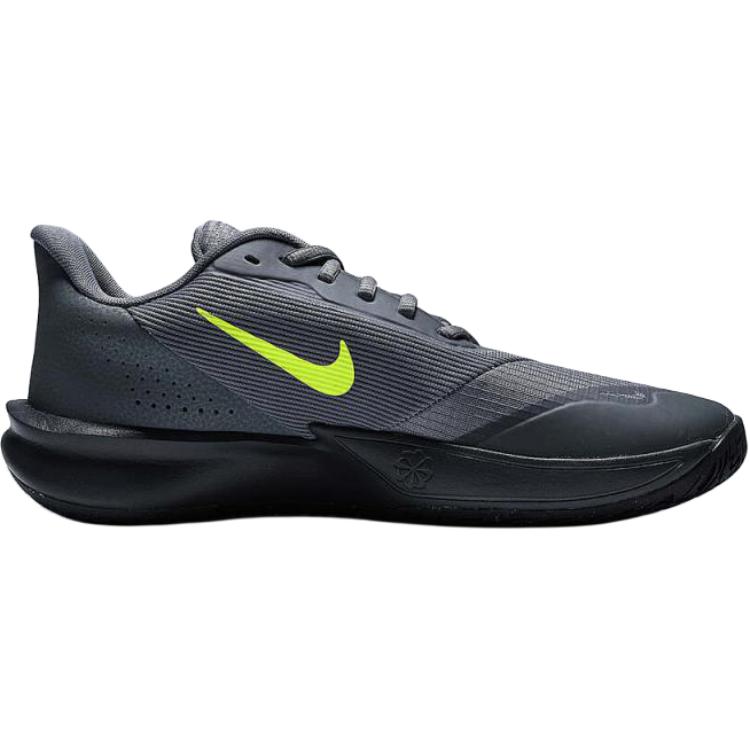 Nike Precision 7 Smoke Grey Volt Men Sneakers Black Anthracite HJ9153-004