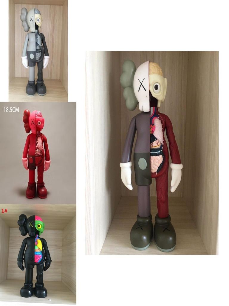 Kaws Ufficiale Companion Flayed Open Dissected Bff 8" Giocattolo in PVC Bambola Ornamento