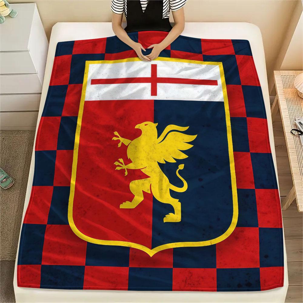 Genoa C.F.C Decke, Hohe Qualität, Bequem für alle Jahreszeiten, Heimdekoration, Wärme und Komfort
