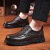 Mode Lässige Herrenlederschuhe Klassischer Komfort Gentleman-Stil Outdoor-Freizeit Geschäftsparty Täglich Büro Fahren Herrenschuhe