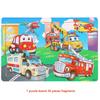 Children's Wooden Jigsaw Puzzle 30PCS, Cartoon Dinosaur & Animal Educational Toy, Fun Hands-On Gift for Boys & Girls