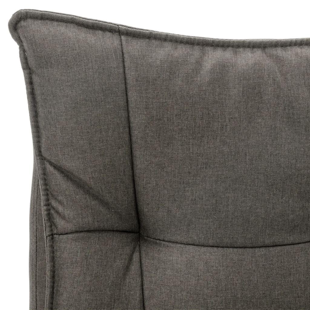 Massage Office Chair Grey Fabric