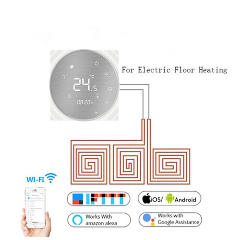 Smart WiFi Thermostat Temperature Controller Water Electric Warm Floor Heating Water Gas Boiler Works with Google Home